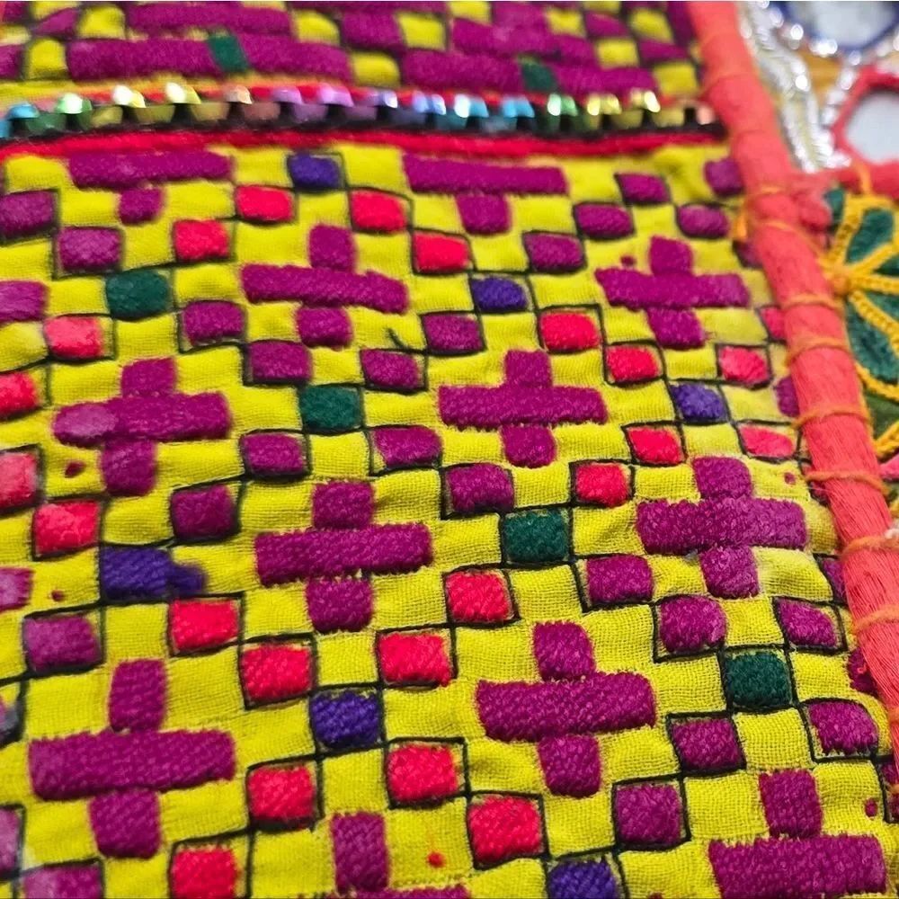 Colorful Embroidered Clutch - Picture 8 of 13